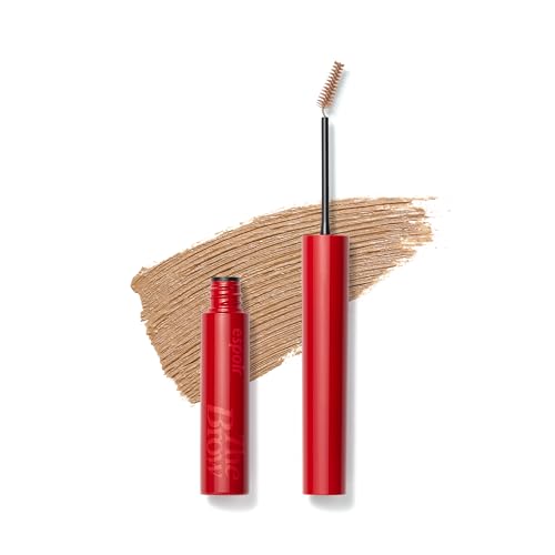 Image of Espoir The Brow Color Fixing Cara #1 Beige 0.1 fl oz | Easy Fixing without Clumping with Skinny Brush | Long Lasting Smudgeproof Eyebrow Mascara | Soft Mood Coloring Tinted Gel | Korean Eye Makeup