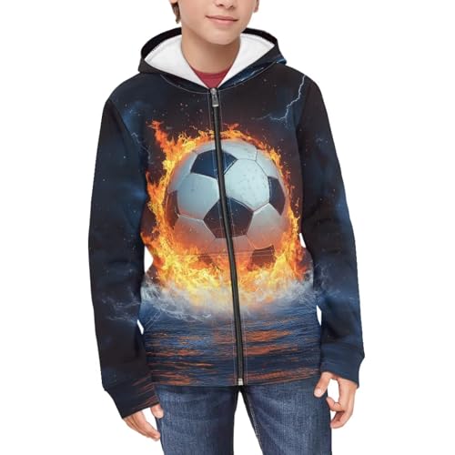 DISNIMO Little Girls Long Sleeve Hooded Jacket with Pockets Zip Up Hoodies Sweatshirts