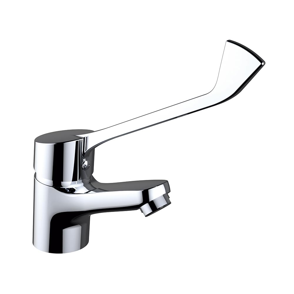 Clever 99214 Grifo de Lavabo Monomando 60Mm Gerontologico, Urban, Cromado