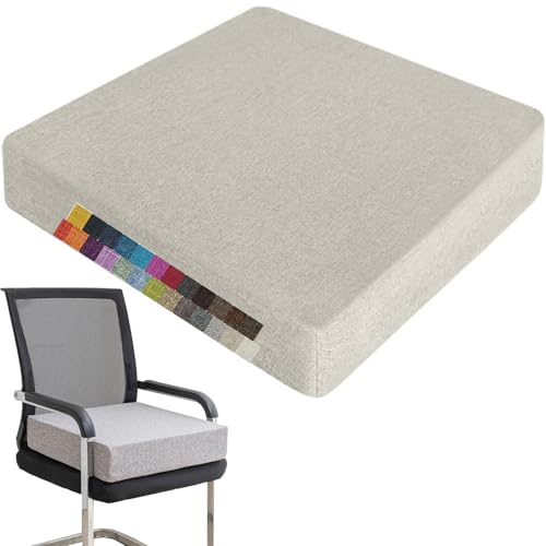 Holomaalahi aufstehhilfe Stuhl senioren 60x60x10cm Sitzkissen für Indoor & Outdoor Nutzung – waschbar, mit Reißverschluss,rutschfestes Sitzkissen für Gartenstuhl