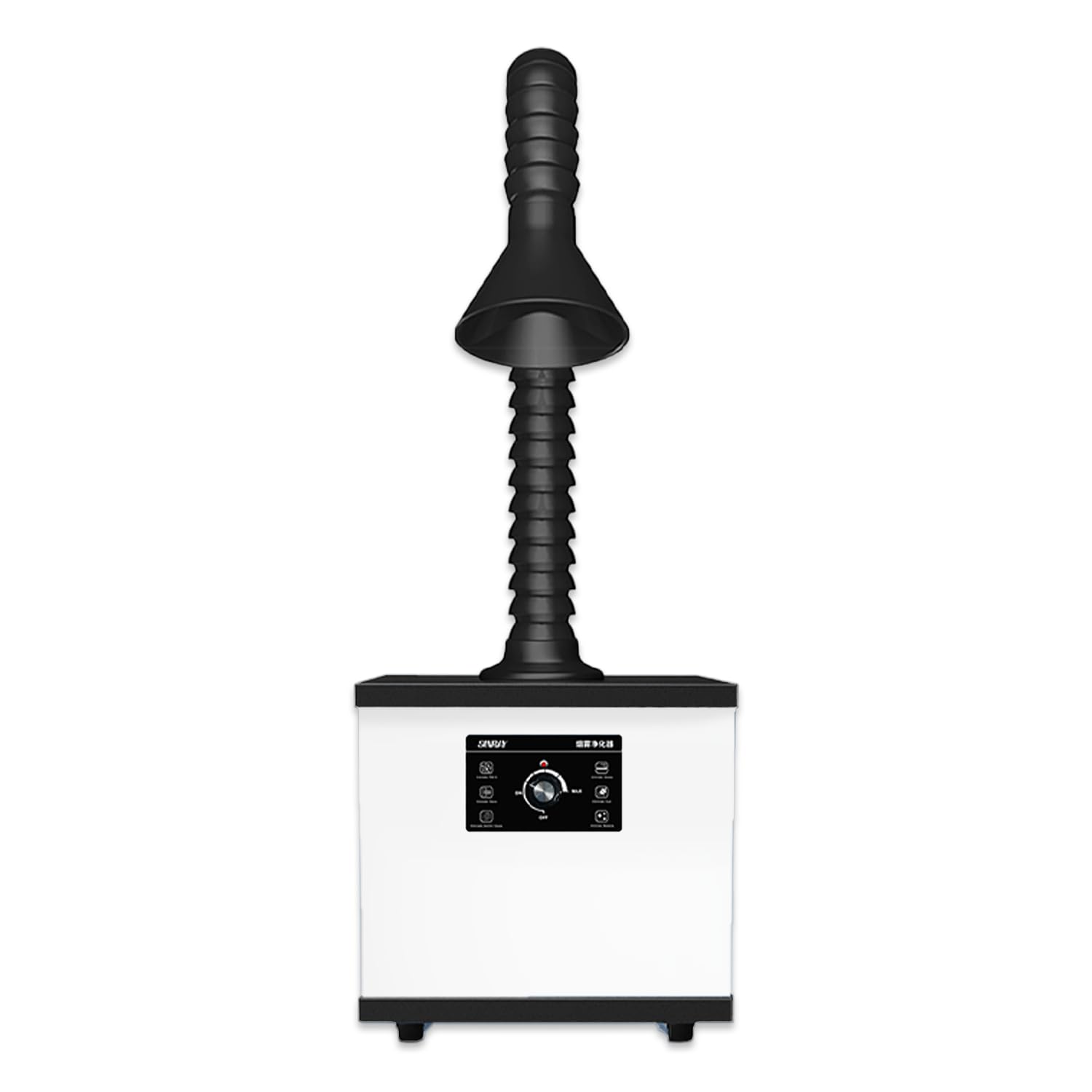 Extracteur de fumées Industriel, purificateur de fumées de soudage, Filtration en 3 étapes, débit d'air de 310 m³/h, Tuyau de 1,4 m pour réparation électronique et Gravure Laser W-R