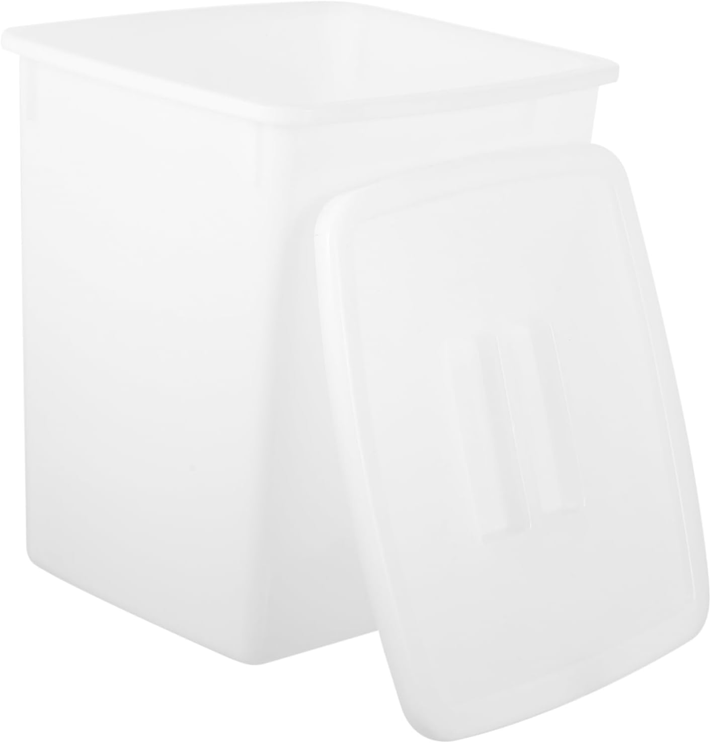 SHOWERORO Thickened Plastic Water Container with Lid for Cold Drinks Milk Bucket Liquid Holder for Home Kitchen Restaurant Use Anti-fall Design