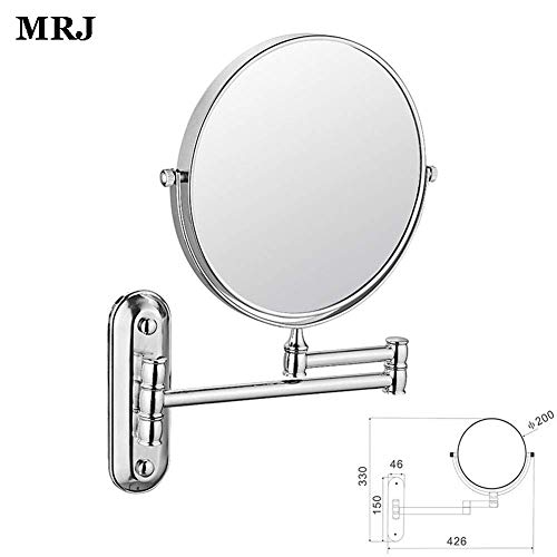Miroir de Maquillage Mural JCAKES Miroir Pivotant Grossissant - 3