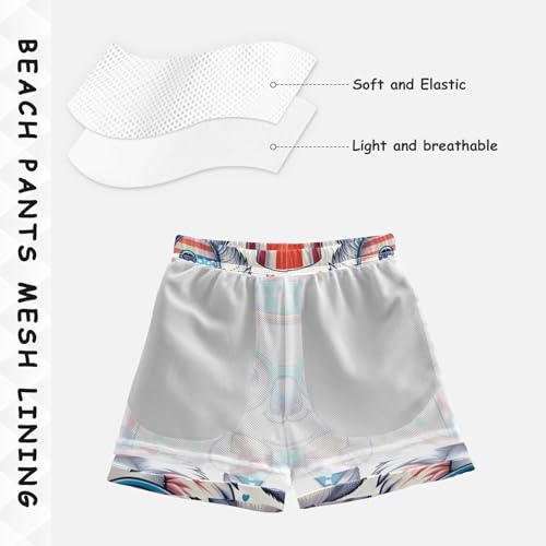 susiyo Boys Swim Trunks Cute Koala Bear Toddler Swim Shorts Quick Dry Beach Board Shorts Little Boy Bathing Suits Swimwear4
