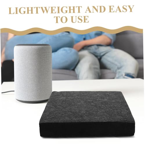 Yardwe Almohadillas Acústicas para Altavoces Aislante para Ruido para Escritorio Paneles para Estudio en Casa miniatura 3