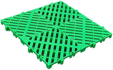 Lightweight Non-Slip Pallet Rack - Versatile Yellow Grid Floor System for Garage, Warehouse, Supermarkets & Storage Solutions - Durable & Space-Saving Design