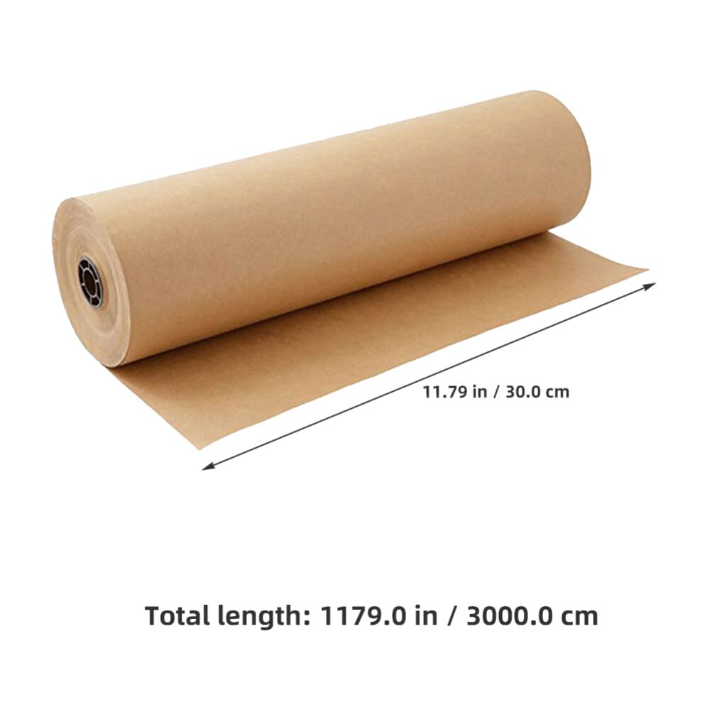 OHPHCALL 2rollen Kraft Geschenkpapier für Blumengeschenke und Bastelprojekte Geschenkpapierbögen für Feste und Geburtstage Verpackungspapier für Diverse Präsente