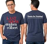 The Last Show Stephen Colbert 2026 Shirt, Thanks for Watching, The Last Show Gift Merch Multicolor