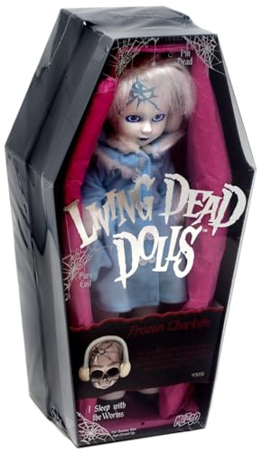 Mezco Toyz Living Dead Dolls Series 12 Frozen Charlotte miniatura 1
