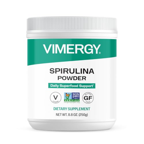 Vimergy Spirulina Powder - concentrated plant protein