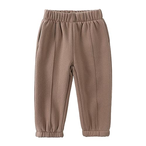 Image of MYGBCPJS Youth 2PCS Jogger Outfits Set Fleece Hooded + Sweatpants Boys Girls Athletic Sweatsuits Pullover Clothes