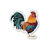 WIRESTER Fridge Magnet Decoration for Kitchen Refrigerator, Dutch Bantam Chicken