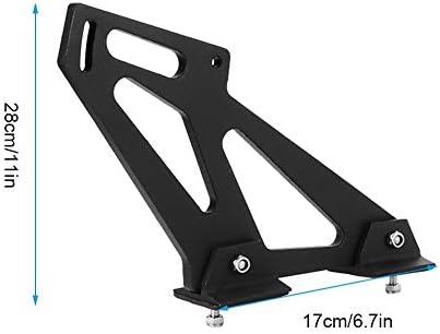 Spoiler Mount Brackets, 16 x 17cm Universal Car Spoiler Legs CNC Aluminum Alloy Rear Wing Trunk Racing Tail Spoiler Legs Mount Brackets