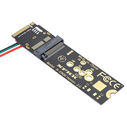 Adaptador NGFF A/E-Key a M.2 NVME para conectar internet sin cables en PC 2