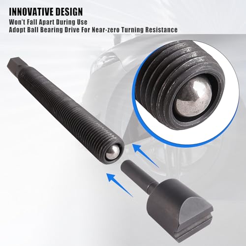 Image of Dual Wheel Separator Tool Kit, One-Piece Pusher Wheel Hub Removal Tool, Fits Most Truck, Bus, Van or Trailer That Has Dual Steel Wheels