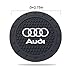 Car Cup Holder Coaster for Audi Recessed Silicone Cupholder Coaster Interior Accessories 2.75in 2Pack