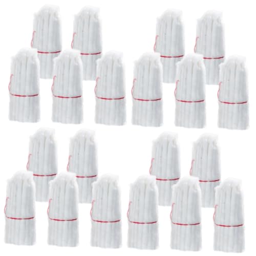 4 sets mechas de algodón para velas y lámparas