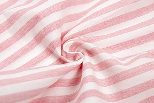 Image of Mud Kingdom Big Girls Cold Shoulder Top Striped Cotton T-Shirt Casual Summer Holiday