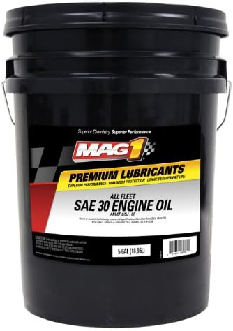 Mag 1 034 SAE 30 CF-SJ All Fleet Engine Oil - 5 Gallon Pail