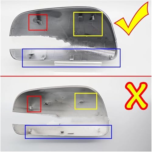 Coque de rétroviseur extérieur Corolla Altis E150 2007-2013 argent - 2