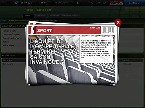 Football manager 2013