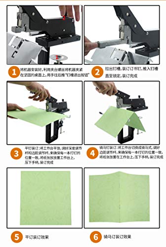 Agrafeuse plate très résistante 60 pages SH-04 pour dossiers A3