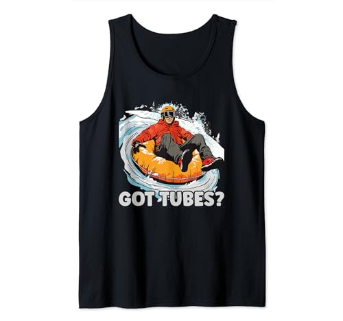 Sledding Hill Got Tubes Snow Tubing Tank Top