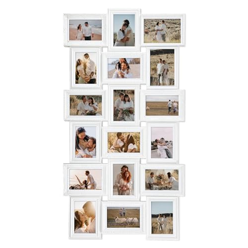 J.M.Deco Collage Picture Frames for Wall Decor, 18-Opening Reunion Family