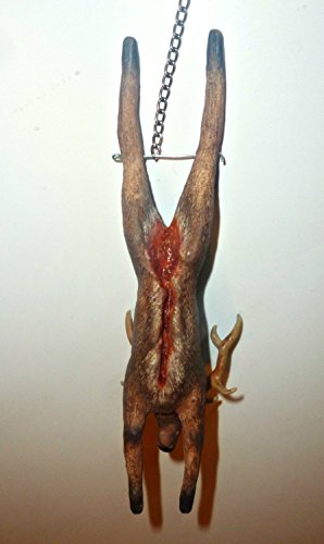 Deer meat, butcher, fresh meat, gutted deer,deer,deer antlers,farm, village,rustic style, the hunter,the food. Dollhouse miniature 1:12
