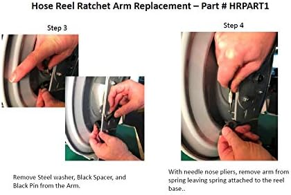 Primefit HRPART1 Locking Cam and Spring assembly - Replacement part for Primefit HRRUB380503 Air Hose Reel