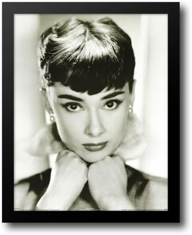 Audrey Hepburn - Sepia 20x24 Framed Art Print