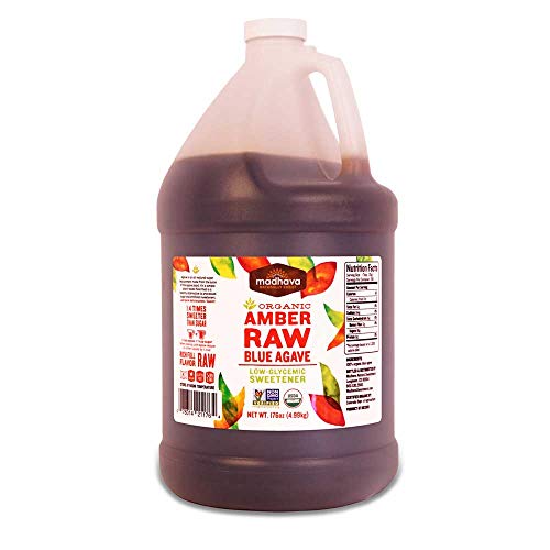 Miel Cruda de Agave Amber Madhava 5 kg - Pack de 4 miniatura 1