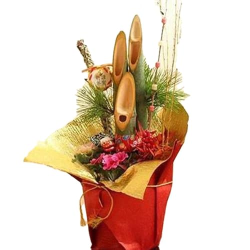 [先行受付/年内配送]お正月までにお届け!飛騨高山のお正月飾り モダン門松 『福寿竹』| お正月 飾り 門松 新年 モダン 飛騨高山 下出生花店