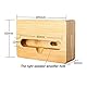 STOBOK Telefon-Sound-Verstärker Universal-Bambus-Handyhalter Stand Handy Holz Lautsprecher Halter