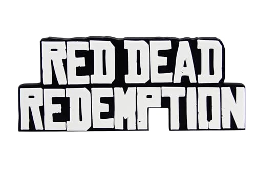 Video Game Logo Sign Shelf Sitter Compatible With Red Dead Redemption Wall Desk Bookshelf Art Decor 6