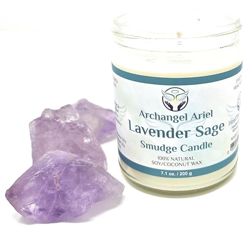 Heal The Masses White Sage Candle for Cleansing House and Chakra Healing | Energy Cleansing Smudge Candle | Natural Aromatherapy Candle | Sage for Negative Energy (7 oz) - Image 5