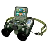 VTech Multimedia-Fernglas, Natur und Abenteuer, Camouflage, Kinderfernglas mit Kamera, Fotos und Videos, Nachtsicht, Lernspiele, ergonomisches Design, ESP-Version
