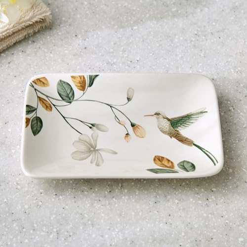 Image of Home Centre Mekong Kralix Ceramic Printed Soap Dish