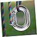 ARTIBETTER Stainless Steel Chain Link Connector Heavy Duty Quick Connect Coupler for Secure Fastening Openable Design for Easy Release Versatile Use Industrial and Recreational Settings