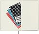 Moleskine Tageskalender 2025-2026, 18-Monats-Tagesplaner mit Hartem Einband und Gummiband, Großformat 13 x 21 cm, Schwarz