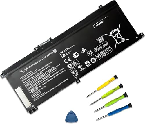 Image of SA04XL L43267-005 n55629-005 Laptop Battery Replacement for HP Envy X360 15-DR 15-DS 15-dr1xxx 15m-ds0011dx 15m-dr0012dx 15t-dr100 17t-cg100 17-cg100 Series L43248-541 L43248-AC2 HSTNN-OB1G 55.67Wh