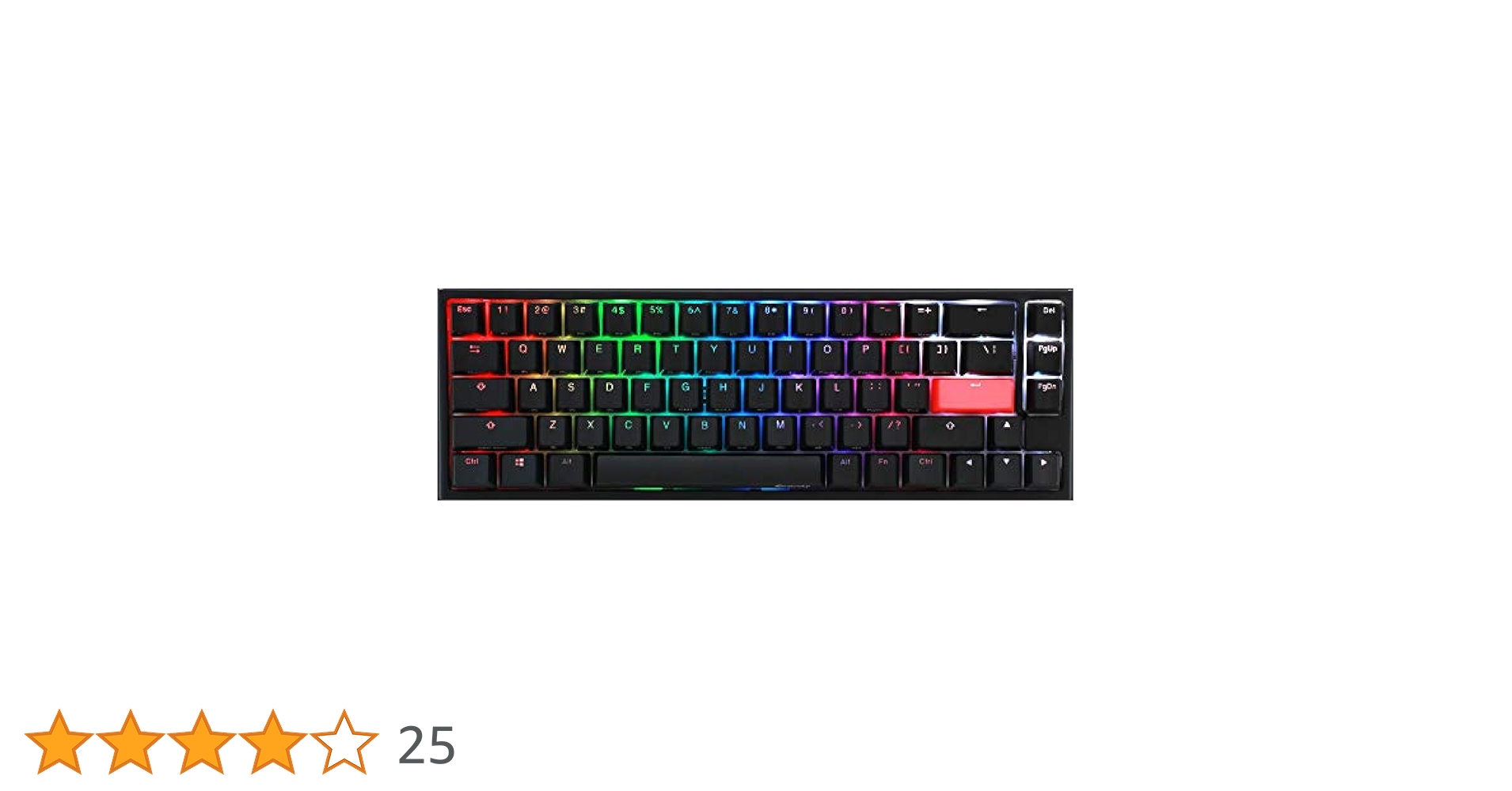 Amazon.co.jp: DUCKY ゲーミングキーボード One 2 SF RGB 65