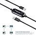 Cable Matters USB 3.0 Data Transfer Cable PC to PC for Windows, USB Transfer Cable in 6.6 ft - Easy Computer Sync Software Key Included, Works with Windows 11/10/8/7/Vista/XP, Compatible with PCMover