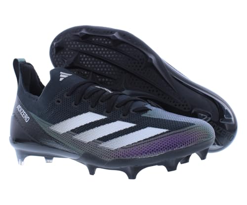 Image of adidas Adizero Electric Mens Shoes Size 11, Color: Core Black /Cloud White /Core Black-Black /Midnight Black