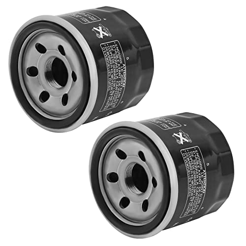 Jcklw Oil Filter 1651003G00 For Suzuki Eiger 400 Lta400, Lta400F Kingquad 400 450 500 750 Gsxr 1100 1000 750 600 Boulevard C50 C90 M109R M50 V-Strom 1000 650 Dl650 Bandit 1200 1250 Burgman 650 (2Pcs) #TOP26