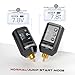 Wireless Tattoo Battery Pack, Rechargeable Cordless Tattoo Power Supply Portable RCA Lithium Battery Pack 1500mAh Capacity with LED Digital Display for Tattoo Pen Rotary Tattoo Machine WB11-A