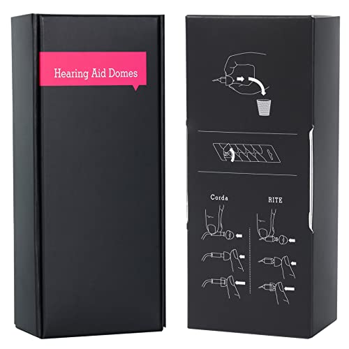 Hearing Aid Domes For Oticon Minifit Bass 8Mm Double Vent (3 Packs), Universal Domes For Oticon Hearing Aid Supplies #TOP2