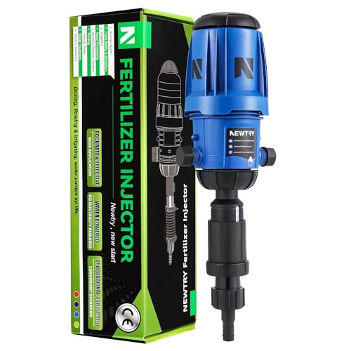 NEWTRY Fertilizer Injector for Drip Irrigation