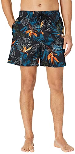 Image of Kanu Surf Men's Big Viper Extended Size Stripe Swim Trunk