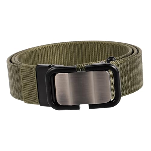 Men's Nylon Waist Belt for Outdoor Use Breathable Automatic Buckle Design for Comfortable Fit Versatile Jean and Trouser Belt for Casual and Active Wear